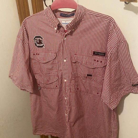 Columbia Shirts Mens Button Down Gamecocks Columbia Shirt Poshmark